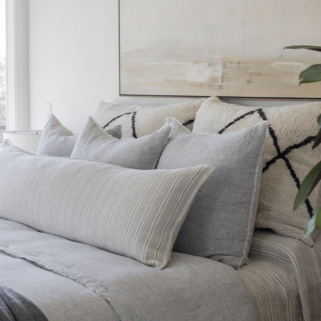 Freddie Hand Woven Big Pillow 28 X 36 With Insert