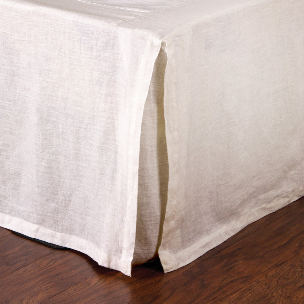 Pleated Linen Bedskirt