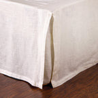 Pleated Linen Bedskirt