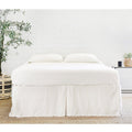 Pleated Linen Bedskirt