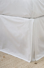 Paneled Cotton Sateen Bedskirt